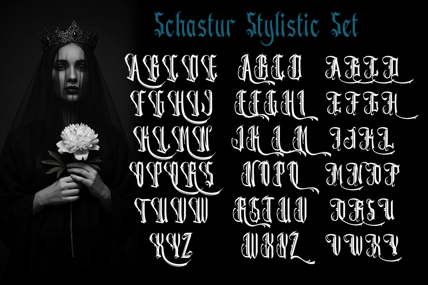 Schastur - Blackletter Typeface
