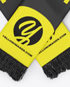 Fan Scarf Mockup - Top View