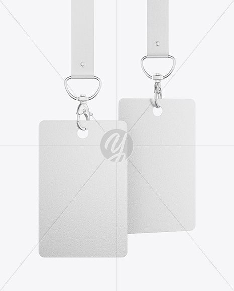 Two ID Cards Mockup