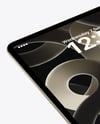 iPad Pro Mockup – Angled Front View