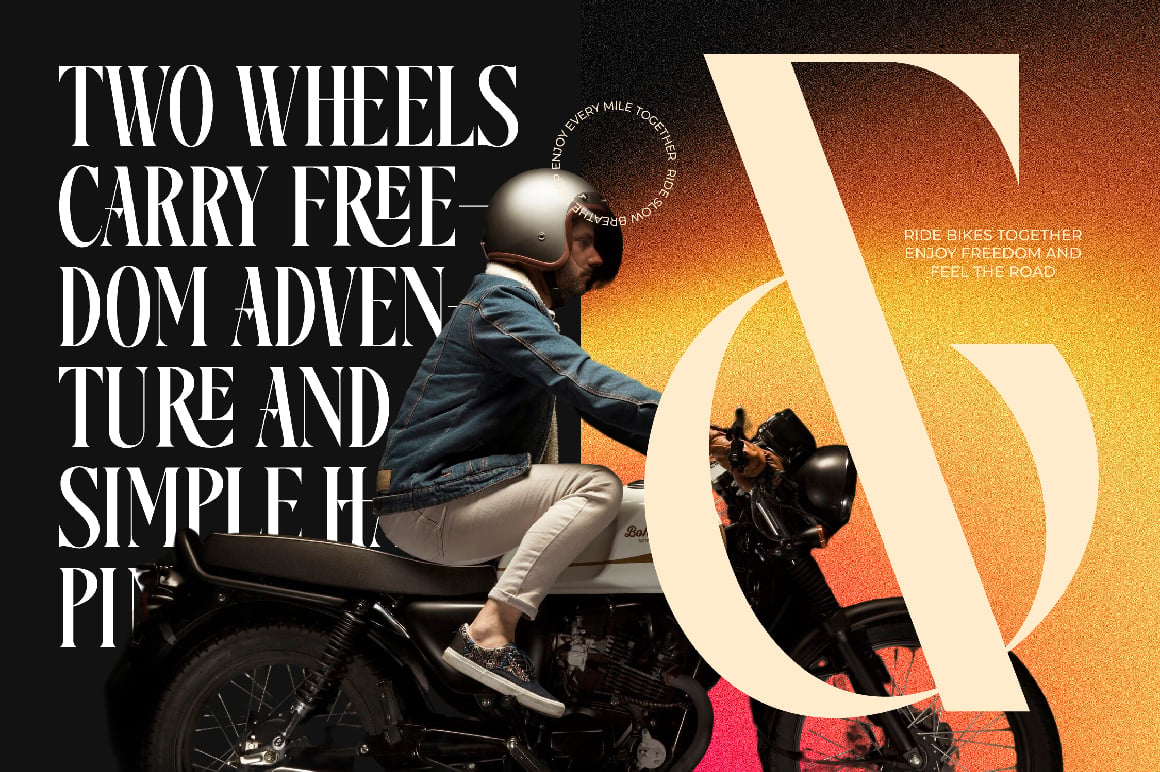 Disriete Modern Serif Display