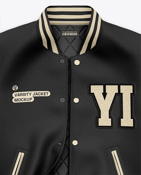 Varsity Jacket Flat Lay