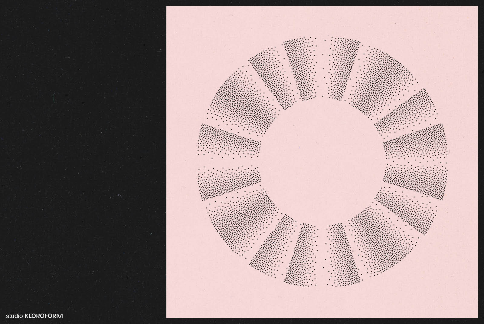 Stipple 1 - 100 dotted objects