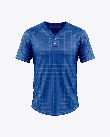 Baseball Jersey Mockup - Front View
