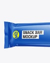 Glossy Snack Bar Mockup