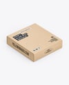 Kraft Slide Box Mockup – High Angle View