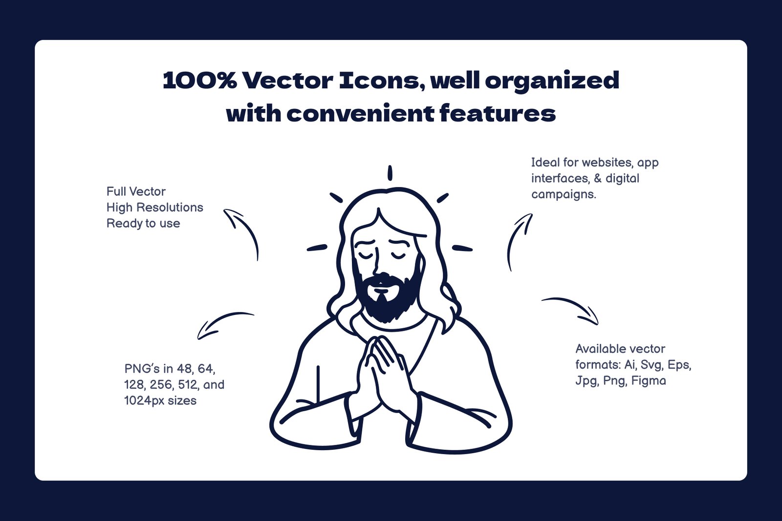 Easter Doodles Icons Pack