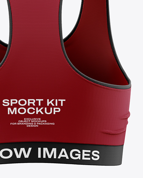 Women's Sport Kit Mockup - Back View