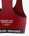 Women's Sport Kit Mockup - Back View