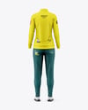 Women's Sport Suit Mockup - Back View