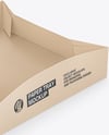 Kraft Paper Food Tray Mockup