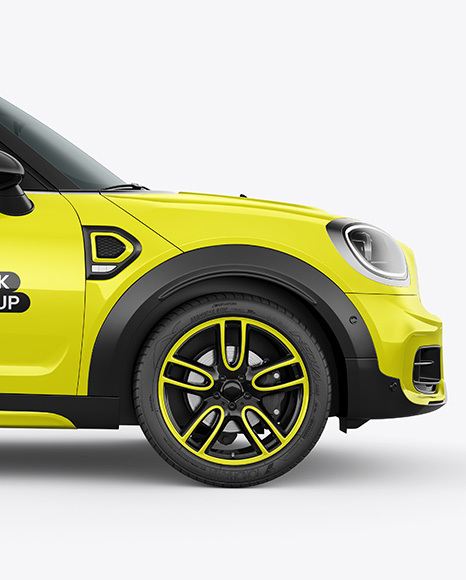 Hatchback Mockup - Side View