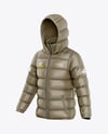 Glossy Down Jacket Mockup