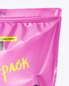 Glossy Stand-Up Pouch Mockup