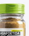 Glass Jar with Asafoetida Spice Mock