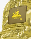 Ripstop Bucket Hat Mockup - Half Side View