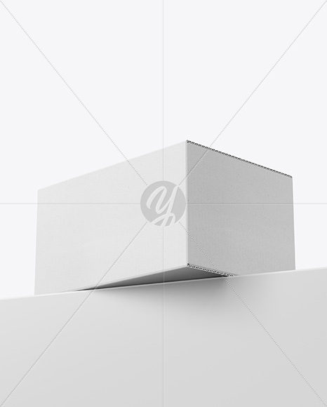 Corrugated Box Mockup