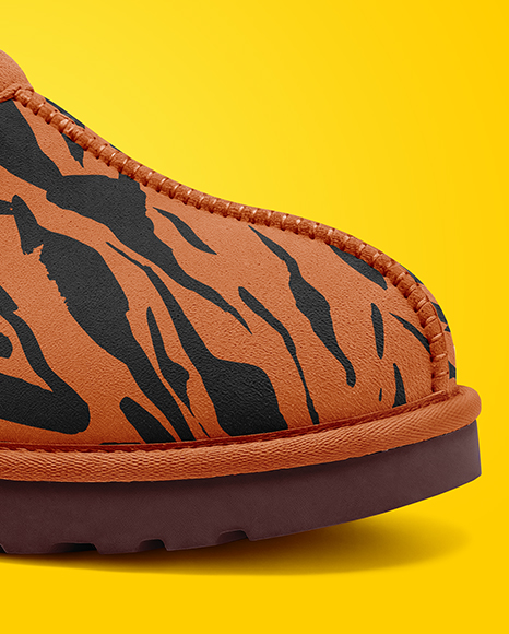 Women's UGG Slipper Mockup
