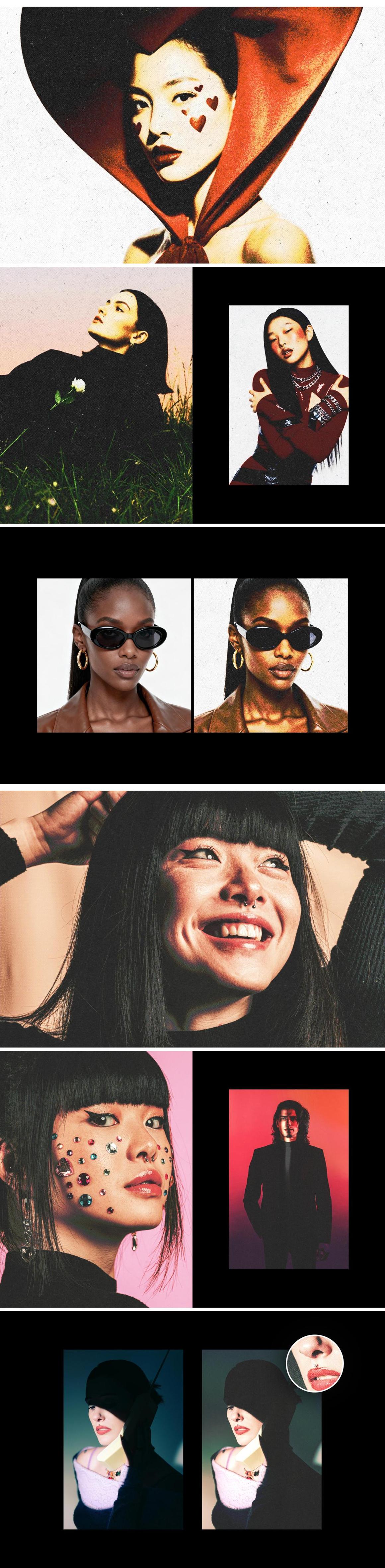 Old Zine Photo Effects