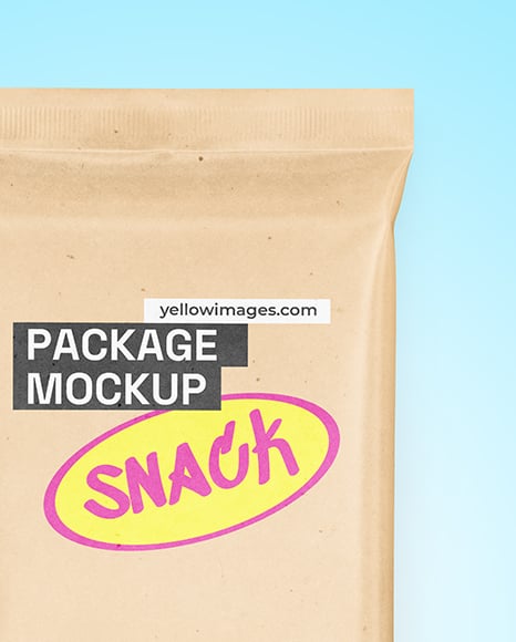 Kraft Snack Package Mockup