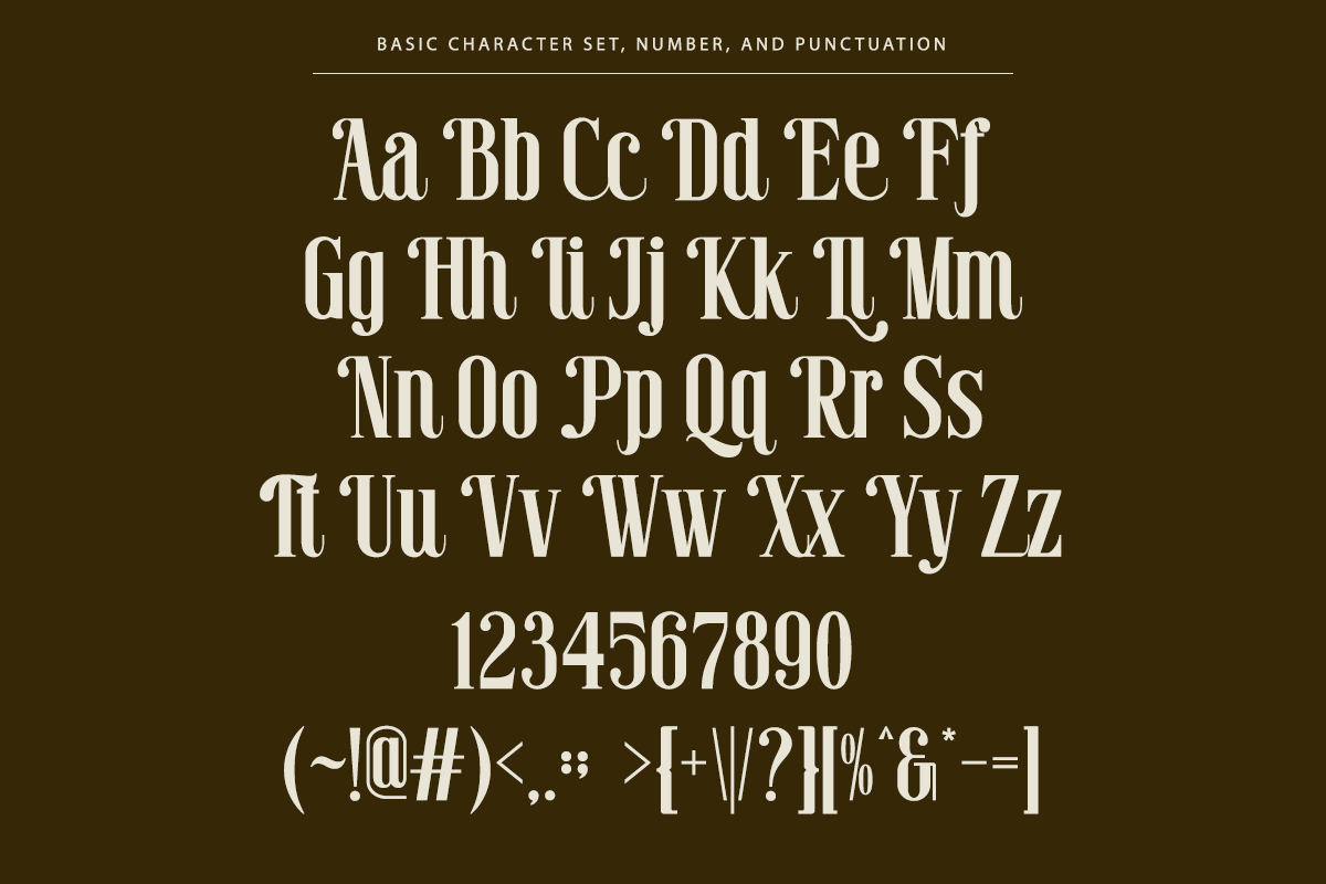 Mandelina - Modern Script Font
