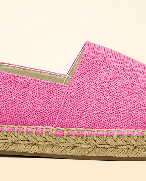 Women's Espadrille Mockup