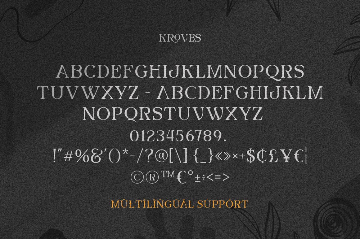 Kroves – Elegant Serif