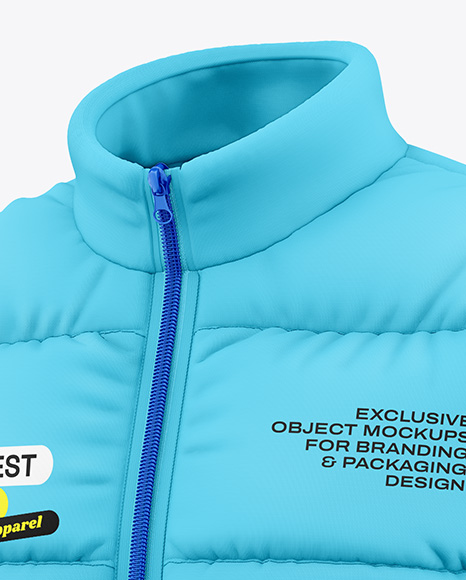 Down Vest Mockup