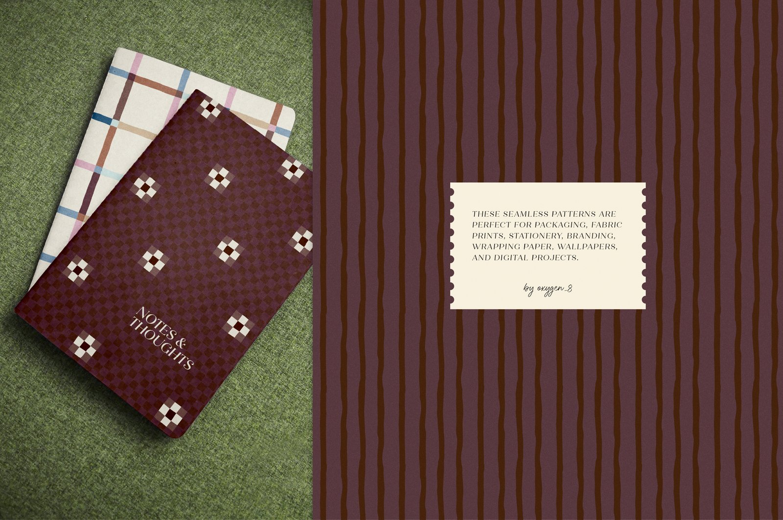 Heritage Patchwork. Seamless Patterns