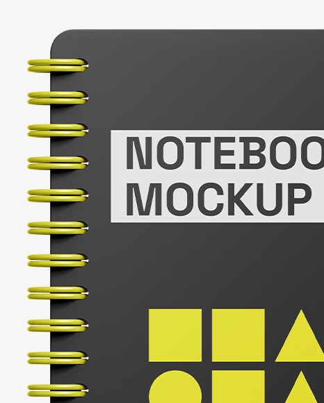 Notepad Mockup – Front View
