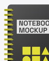 Notepad Mockup – Front View