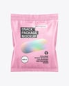 Kraft Paper Snack Package Mockup