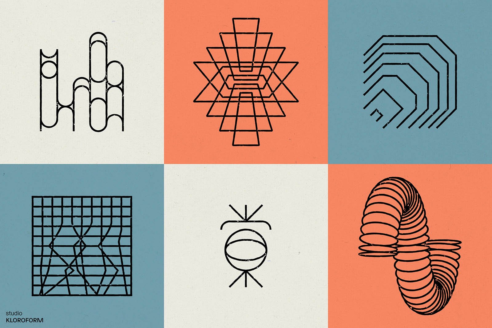 Monozen 3 - 130 line art icons and logo&#039;s