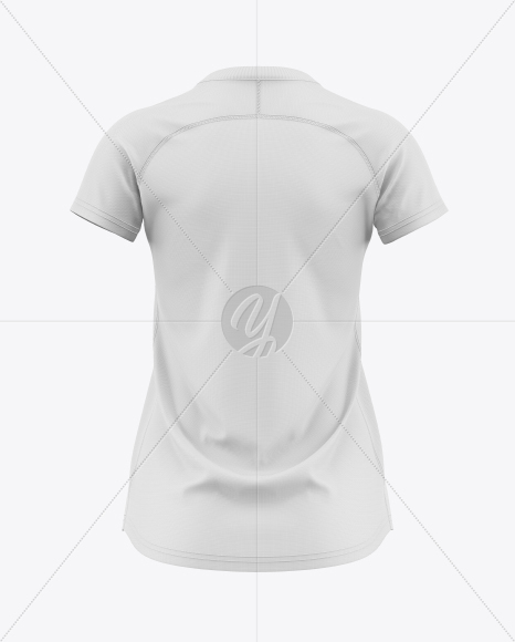 Women's Jersey Mockup - Back View