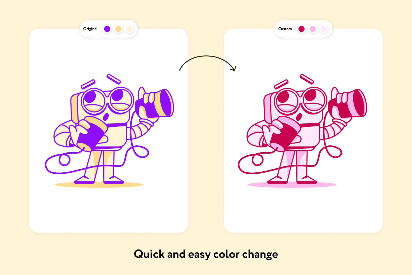 Boxy Robos Assistant Illustrations