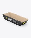 Kraft Paper Food Tray Mockup