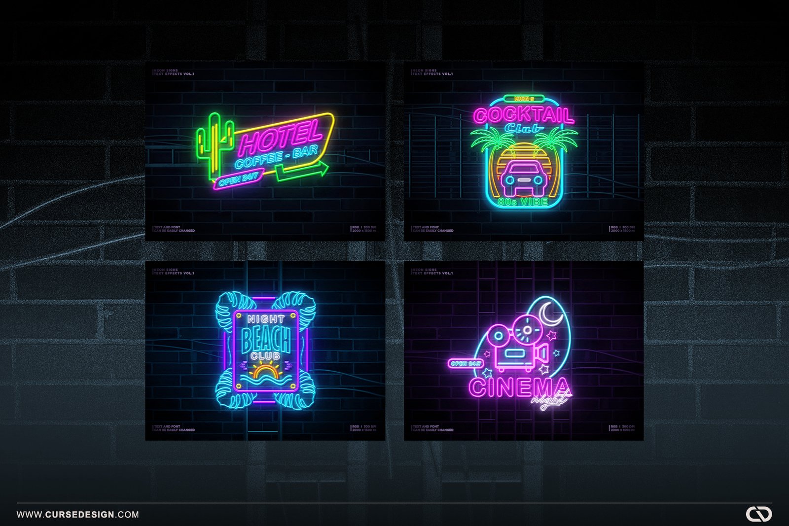Neon Sign Effects