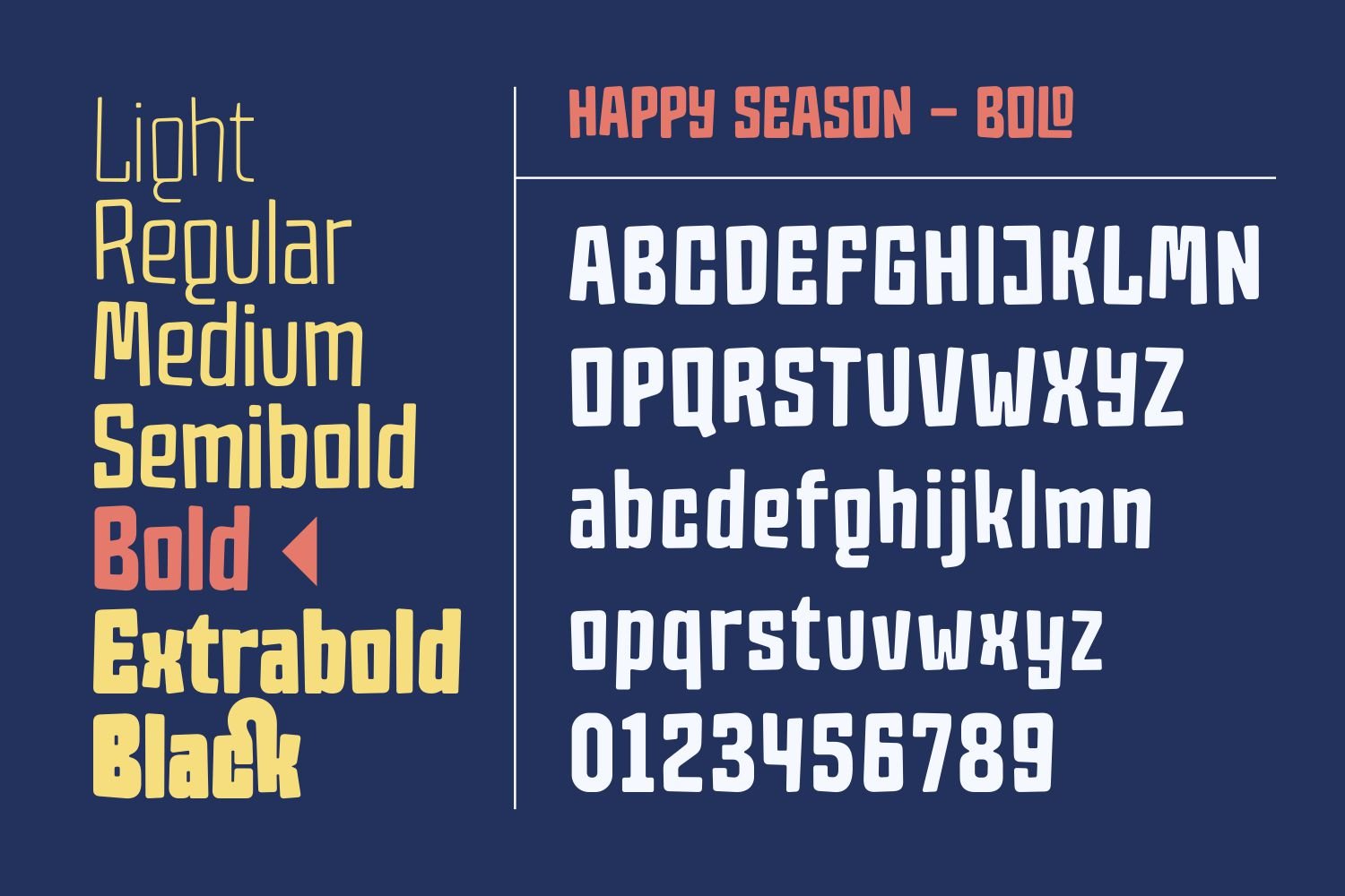 Happy Season Font Family
