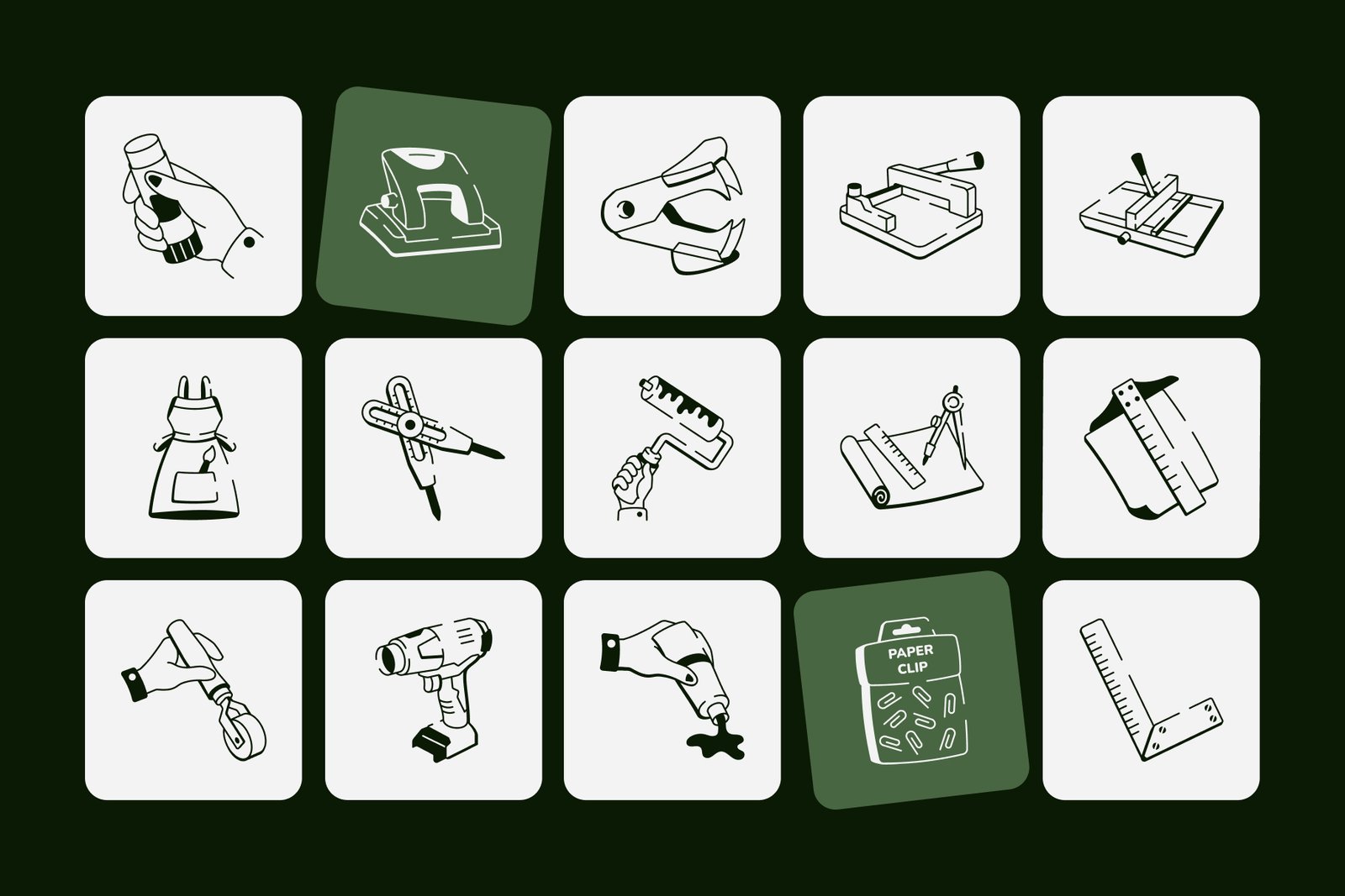 Stationery Tools Drawing Art Set