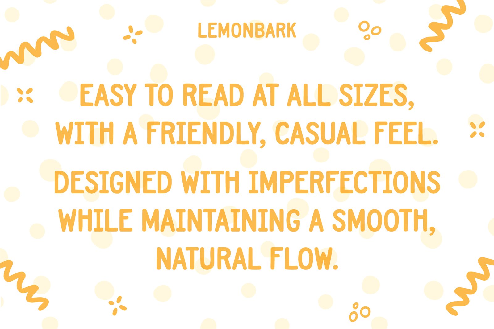 Lemonbark Font