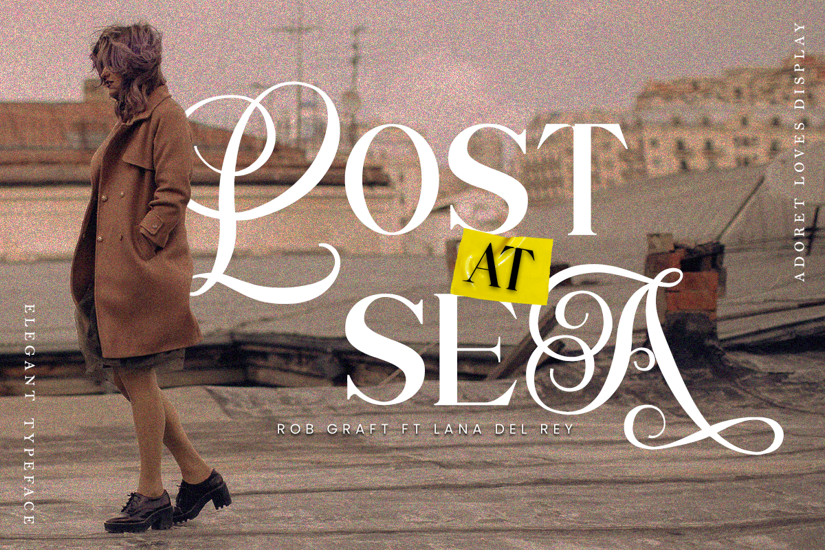 Adoret Loves - Luxury Serif Font