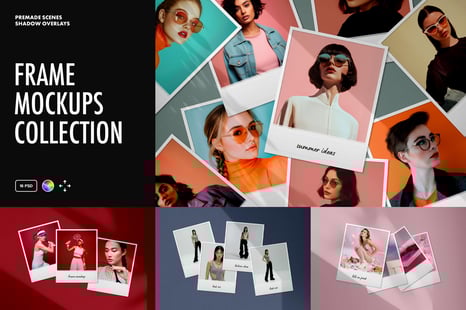 Frame Mockups Collection - Product Mockups