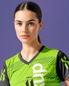 Woman Wearing Badminton Uniform Mockup