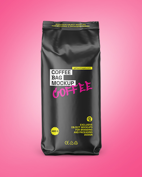 Coffee Bag Mockup