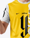 Man Wearing Full Soccer Kit Mockup