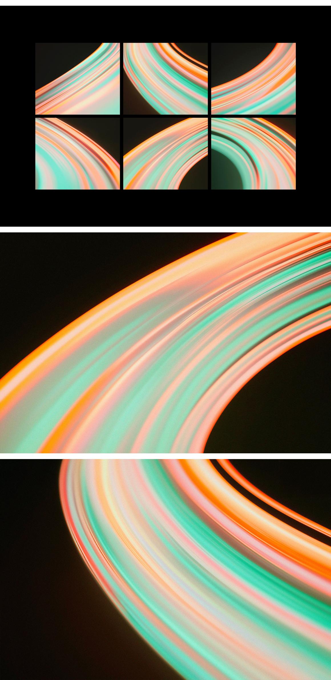 Flow Abstract Motion Backgrounds