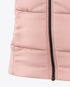 Women's Down Vest Mockup
