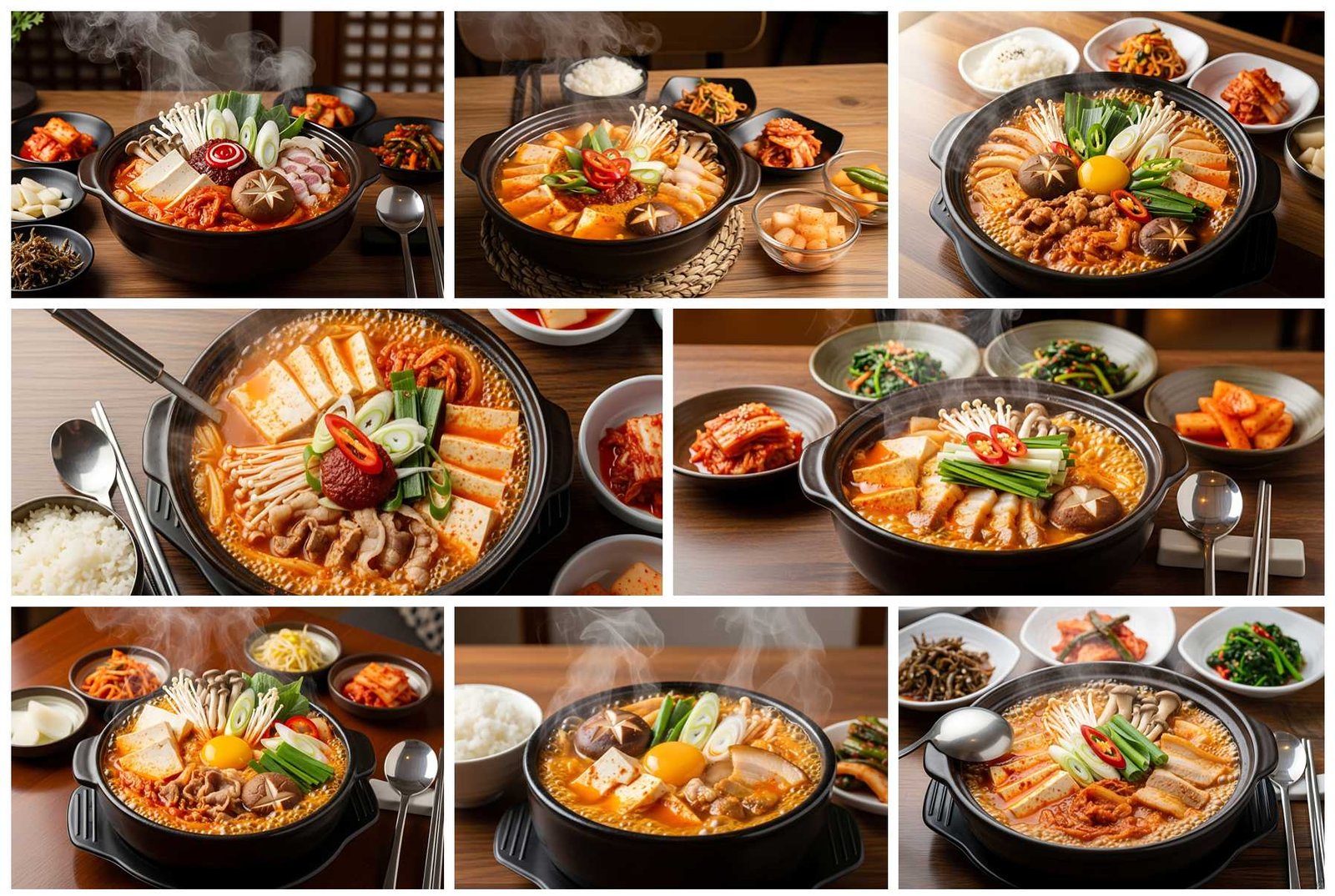 46 Korean Jjigae Stock Photos for Authentic Food and Menu Design