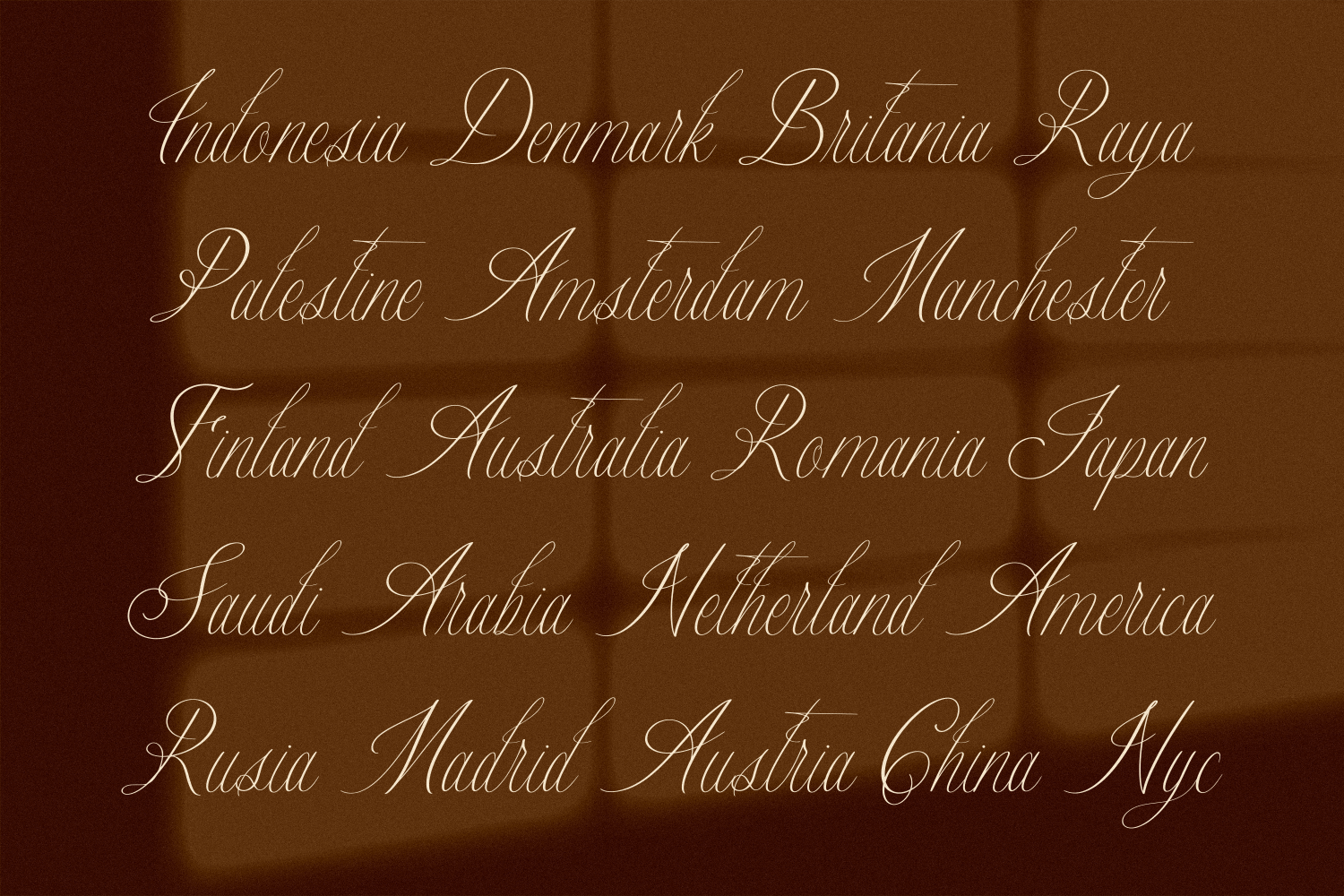 Dreamingland - Elegant Script Font