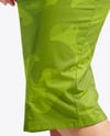 Combat Boots on Women's Legs with Dress Mockup